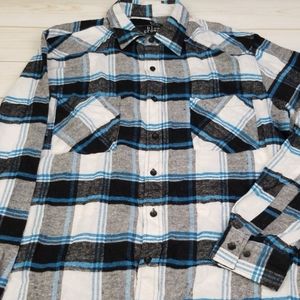 Blue Crown button down shirt
